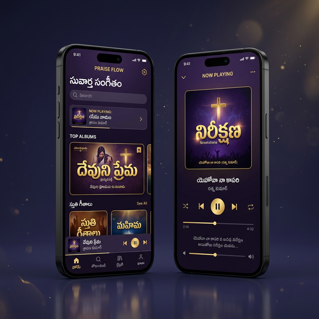 FaithStream App Mockup